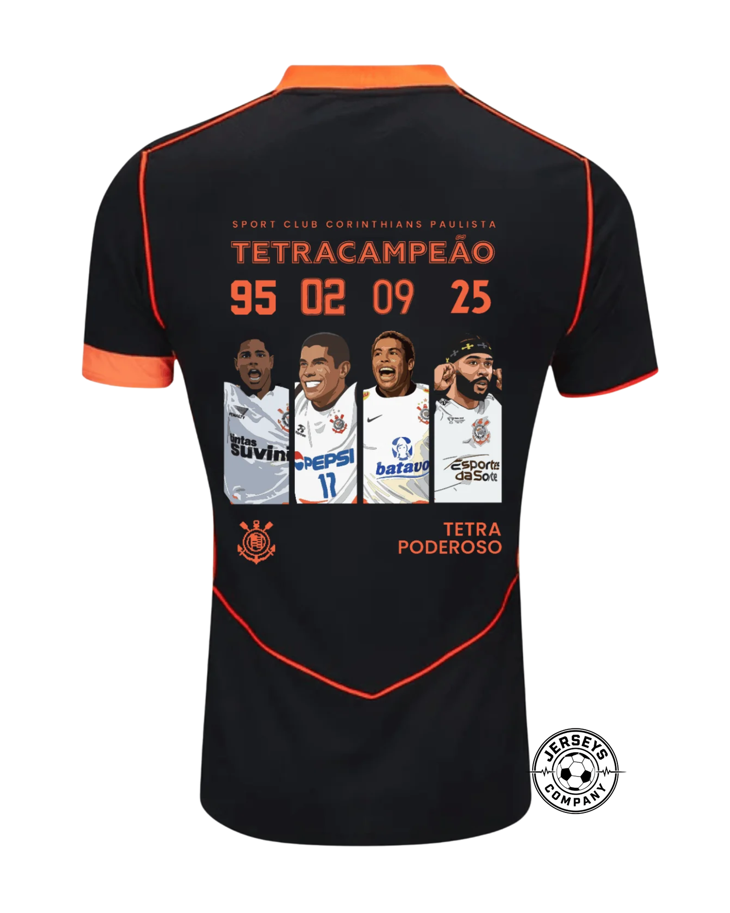 Camisa Corinthians Third Especial Tetracampeão + Patch