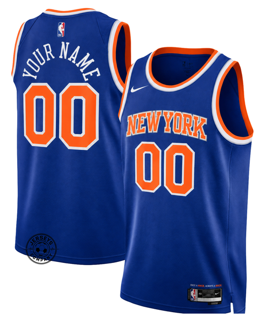 New York Knicks Icon Edition Jersey - Blue