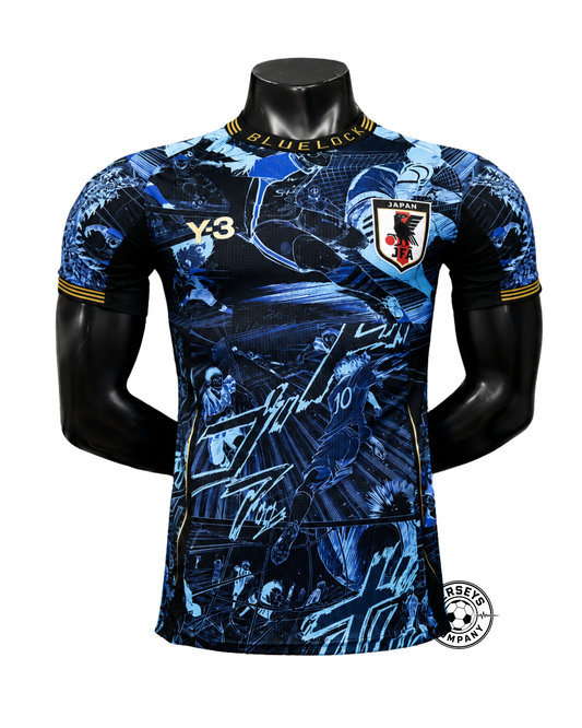 Japan 25/26 Special Edition Jersey - Navy Blue - Player Version - Slim Fit