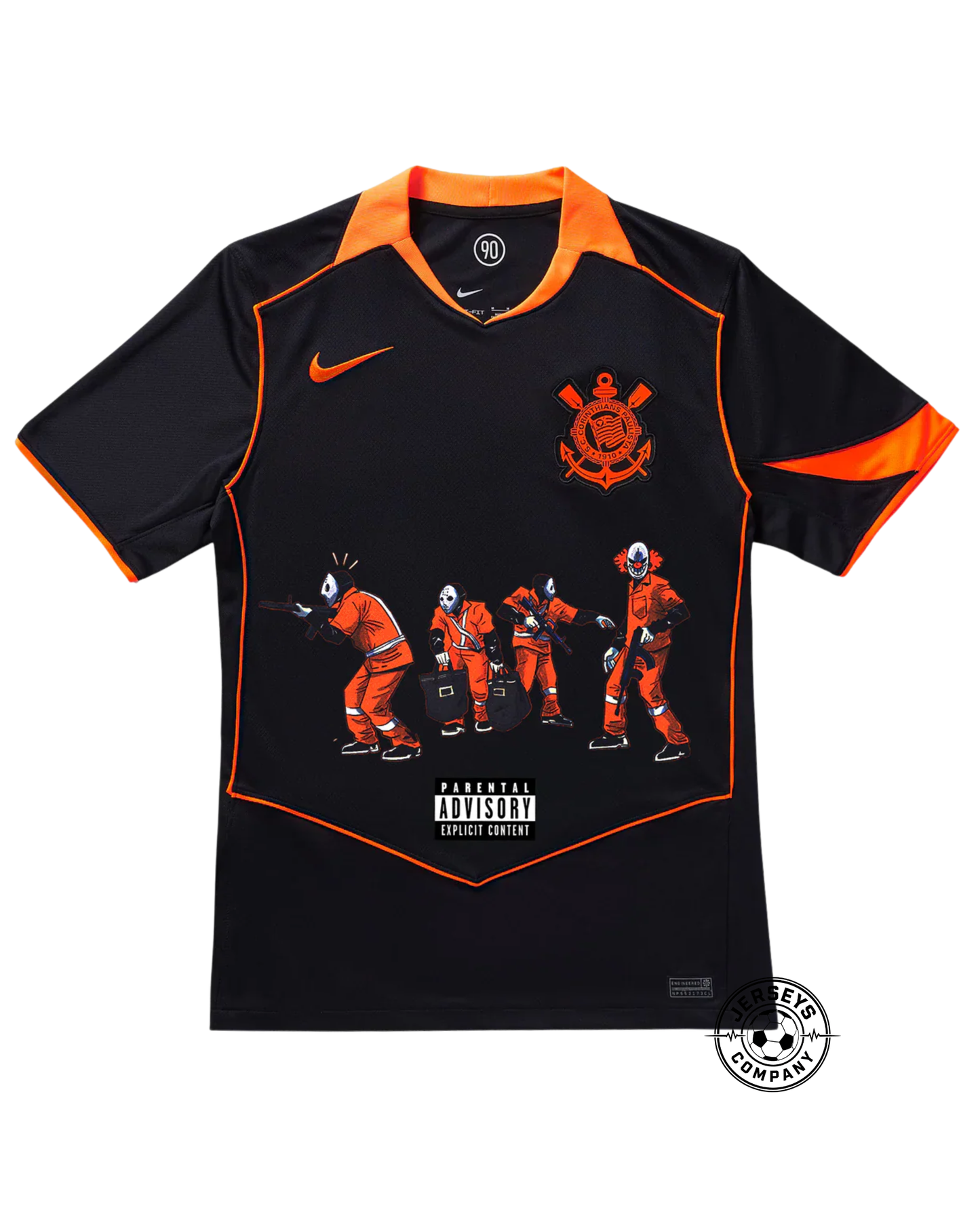 CAMISA CORINTHIANS TOTAL 90 X RACIONAIS MC TORCEDOR