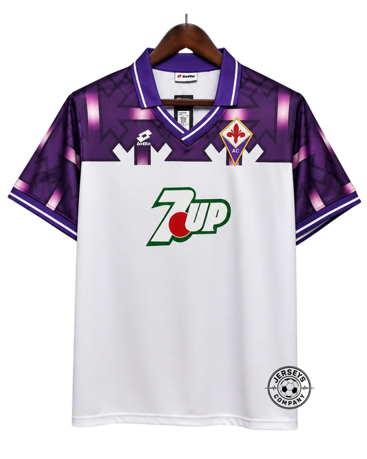 Fiorentina 92/93 Away Jersey - Retro Version