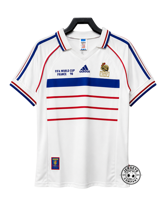 France 1998 Away Jersey - Retro Version