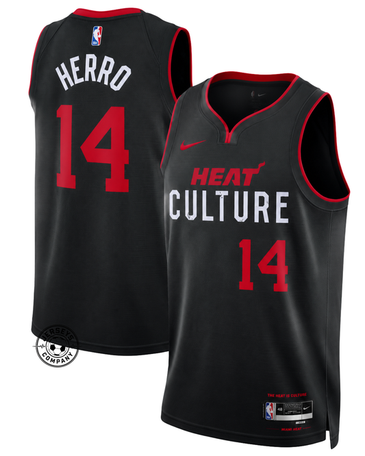 Tyler Herro Miami Heat City Edition Jersey - Black