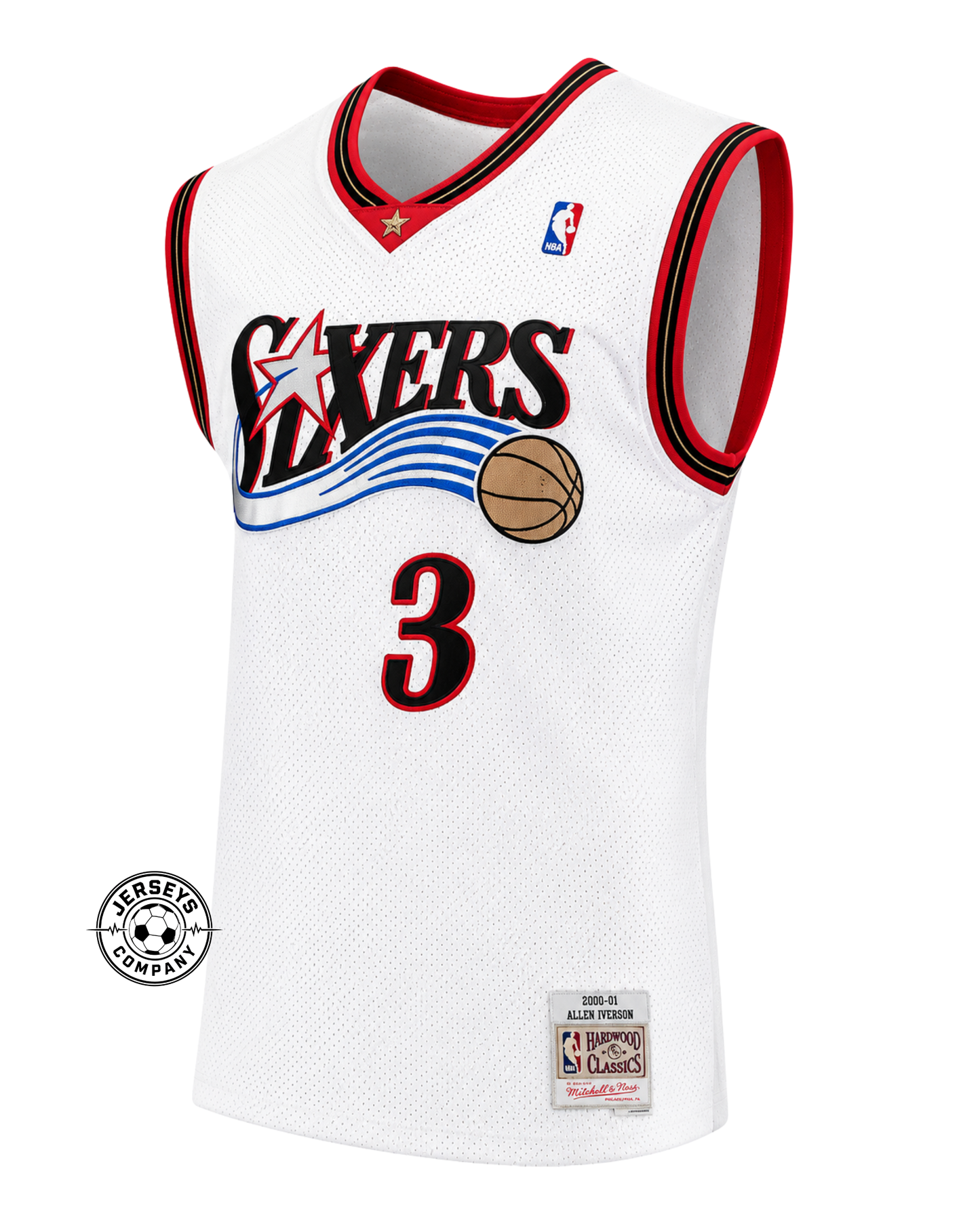 Philadelphia 76ers Swingman Jersey - White