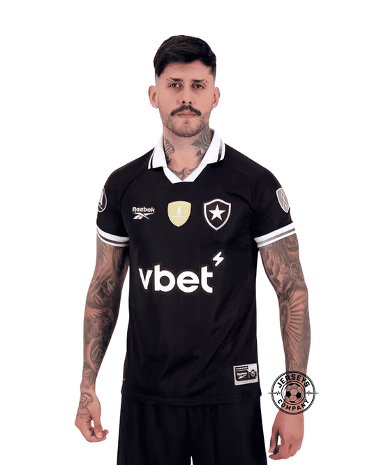 Reebok Botafogo Away 2025 Libertadores Champions 2024 Jersey