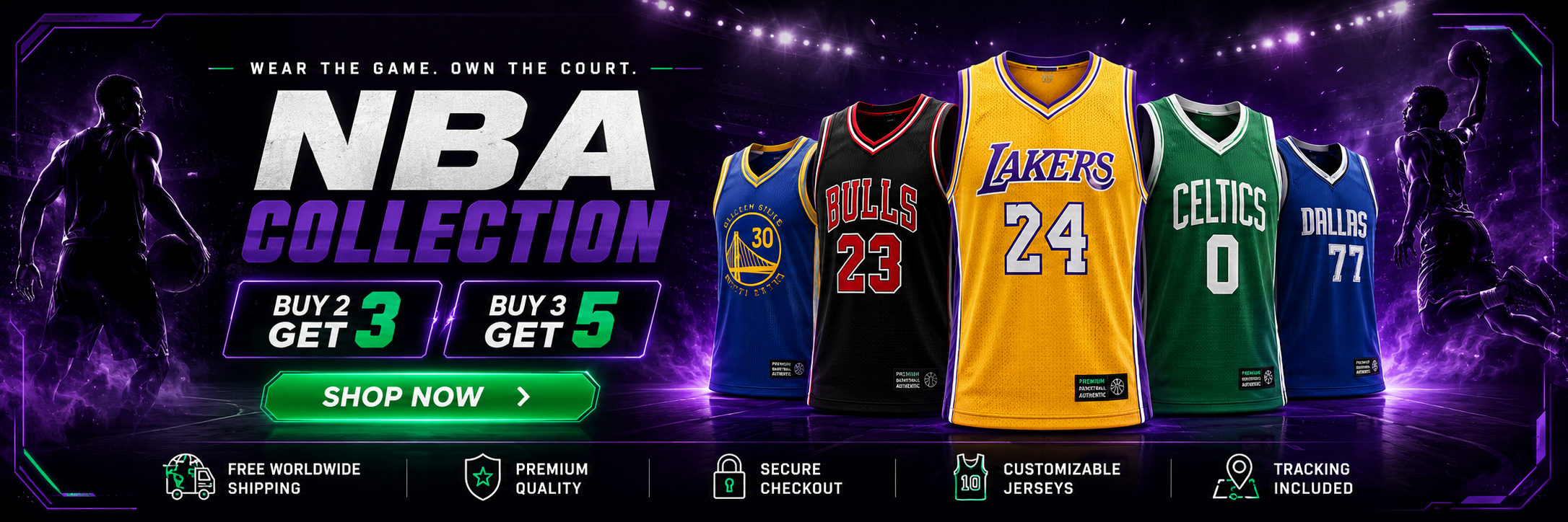 Banner promocional da Jerseys Company