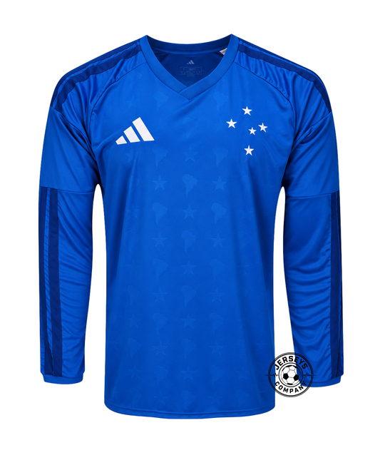 Camisa Cruzeiro I 26/27 s/n Manga Longa Adidas Masculina