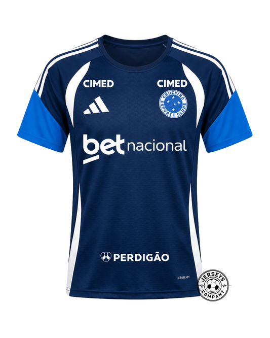 Camisa de Treino Cruzeiro 26/27 Patrocinadores