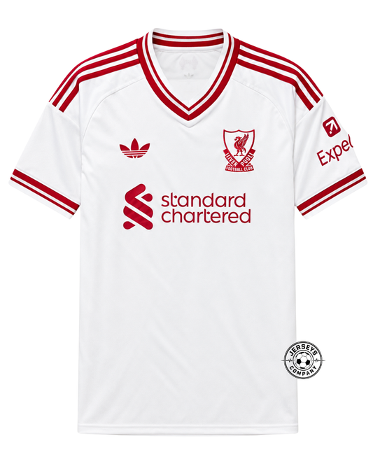 Camisa II Liverpool FC 26/27 - Branco adidas