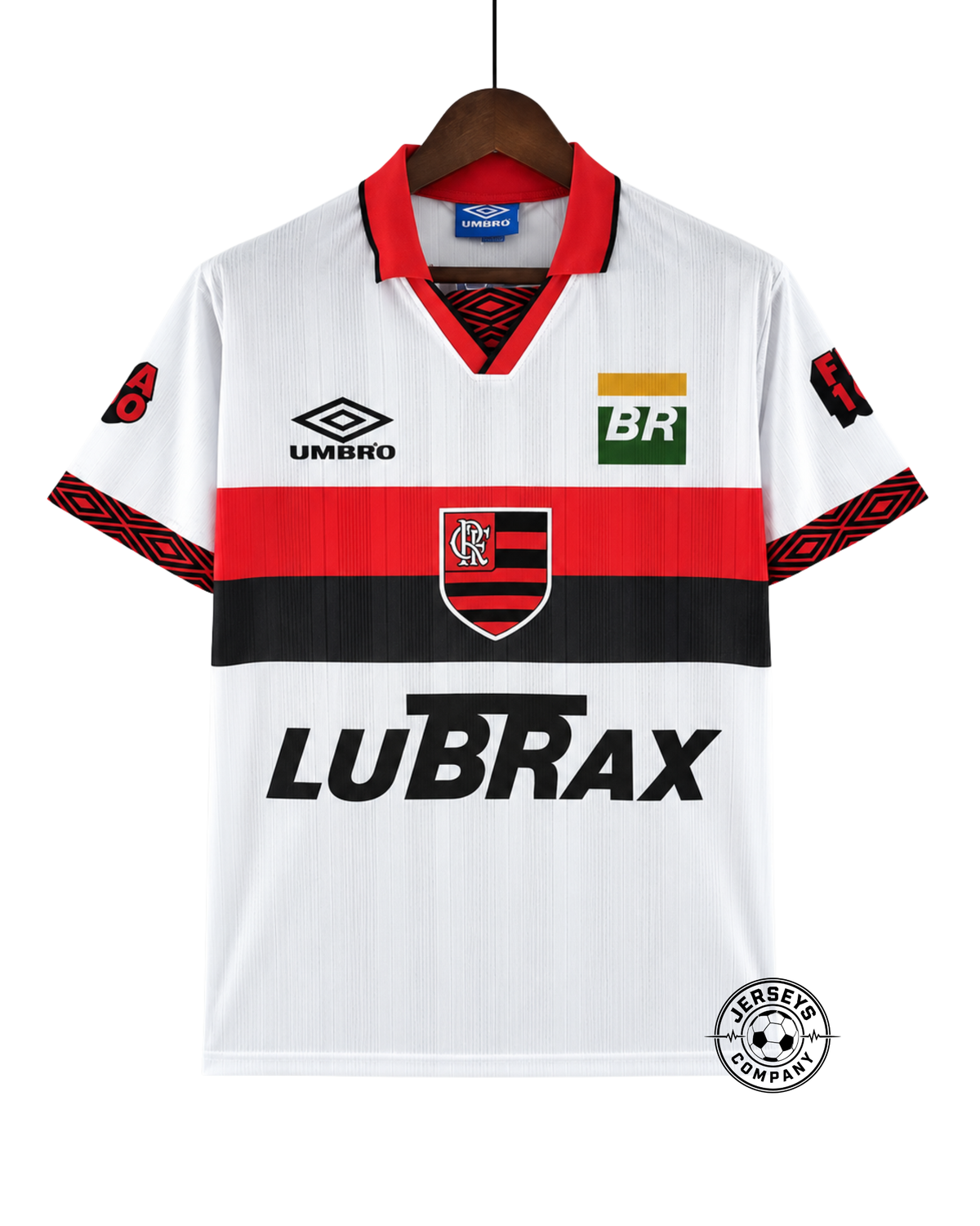 Camisa Retrô Flamengo 1995/96 Branca