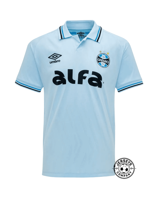 Camisa Umbro Grêmio 2025/26 II Azul Celeste Jogador