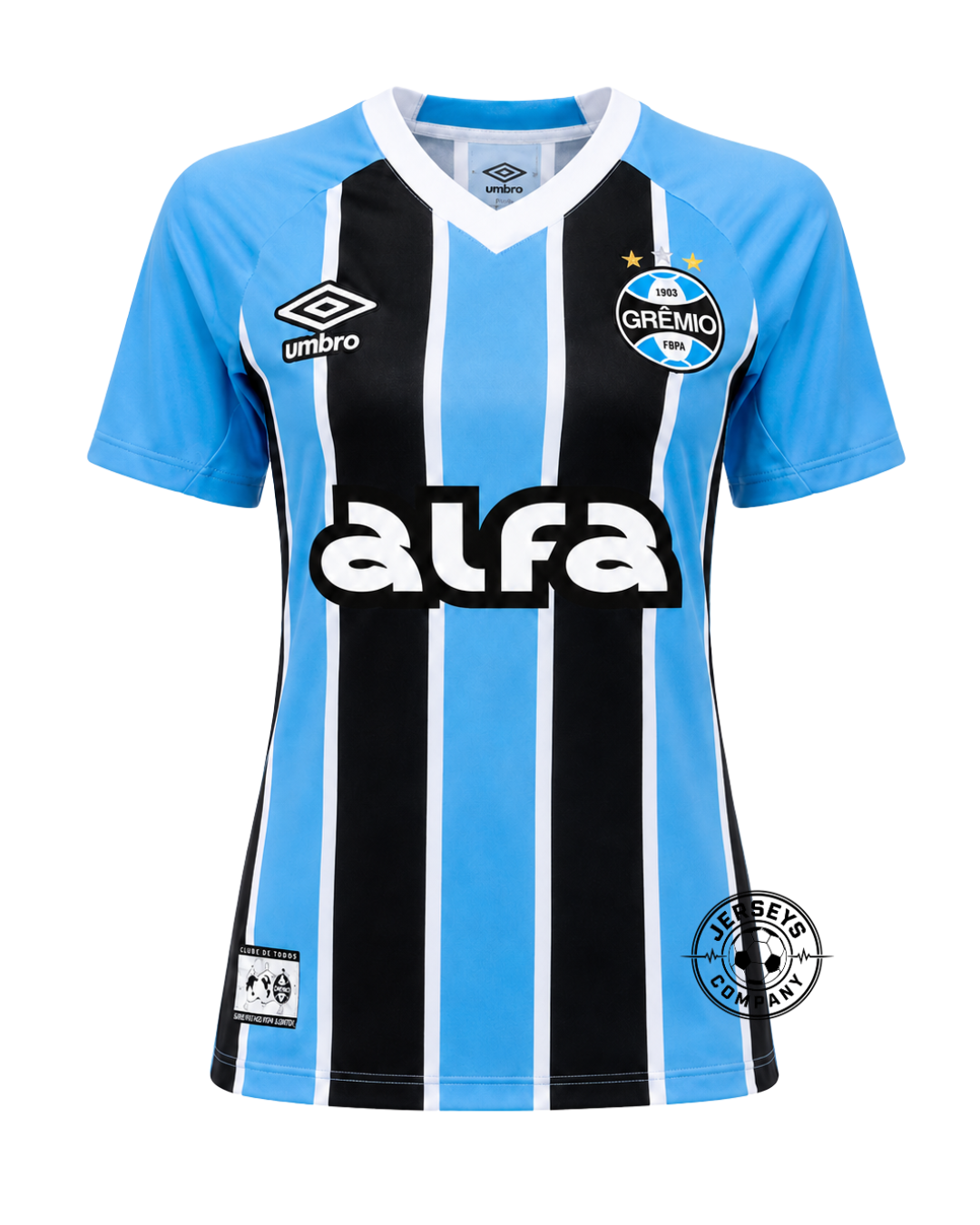 Camisa Feminina Umbro Grêmio 2025/26 I