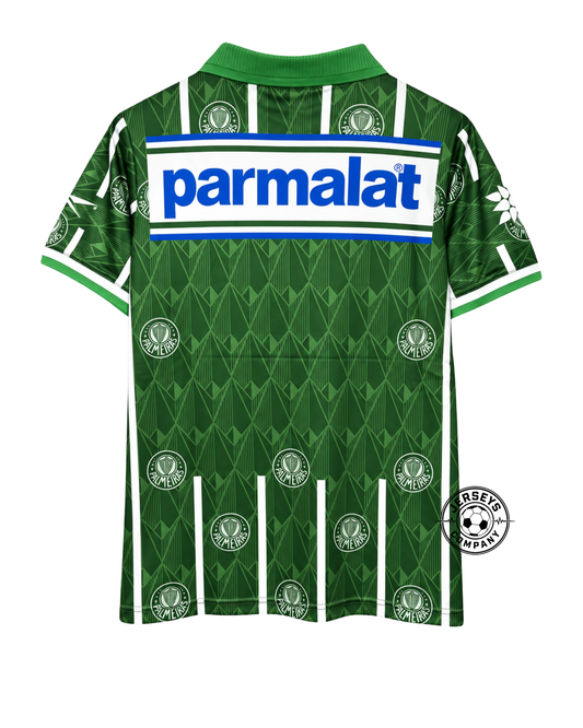 Camisa Palmeiras Retrô 1996 Masculina Verde Oficial