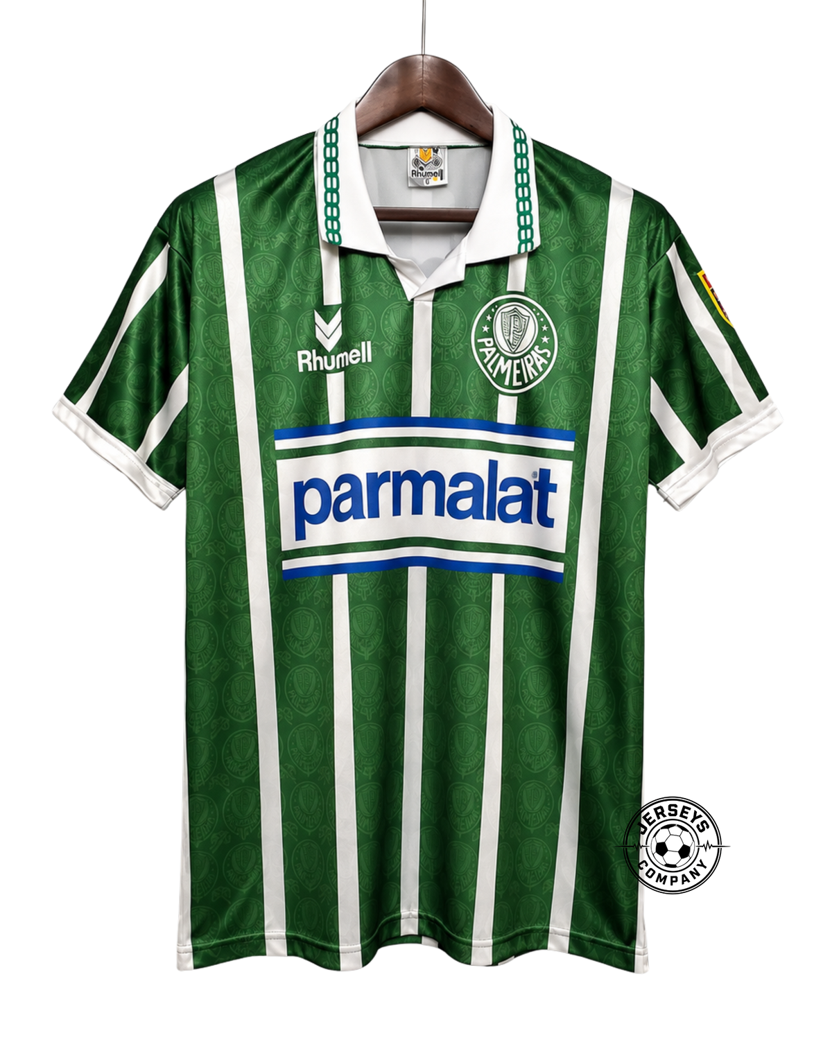 Camisa Palmeiras Retrô 1996 Masculina Verde Oficial