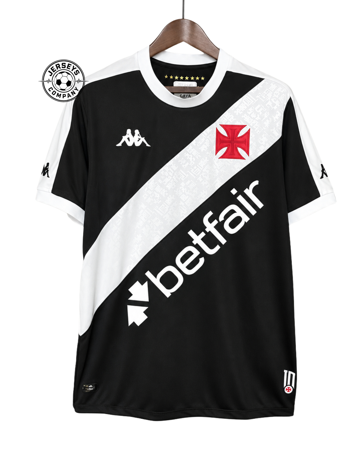 Camisa Vasco da Gama + Patrocinadores 24/25 - Torcedor Kappa