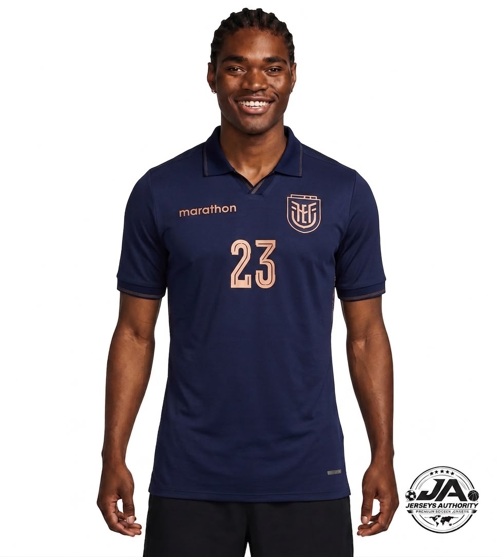 Ecuador M. Caicedo 23 Away Fan Jersey 2024/25
