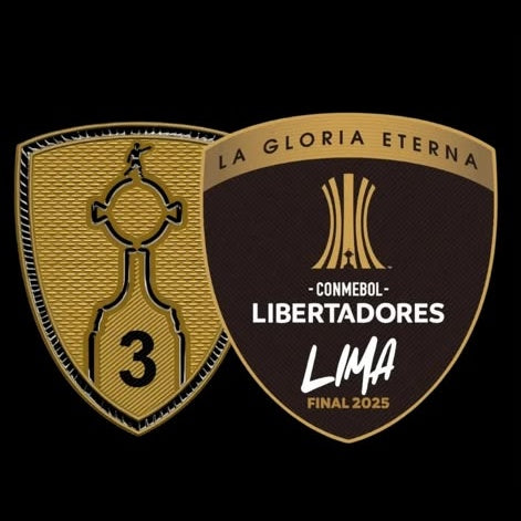 Patch Libertadores Final 2025 com 3 títulos